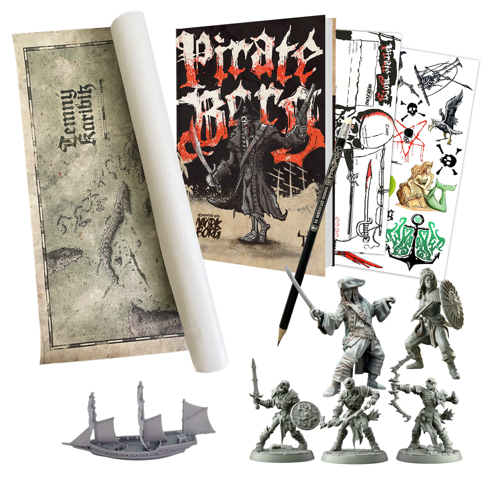 Mytago Pirate Borg - Hra na hrdiny: Sběratelský komplet