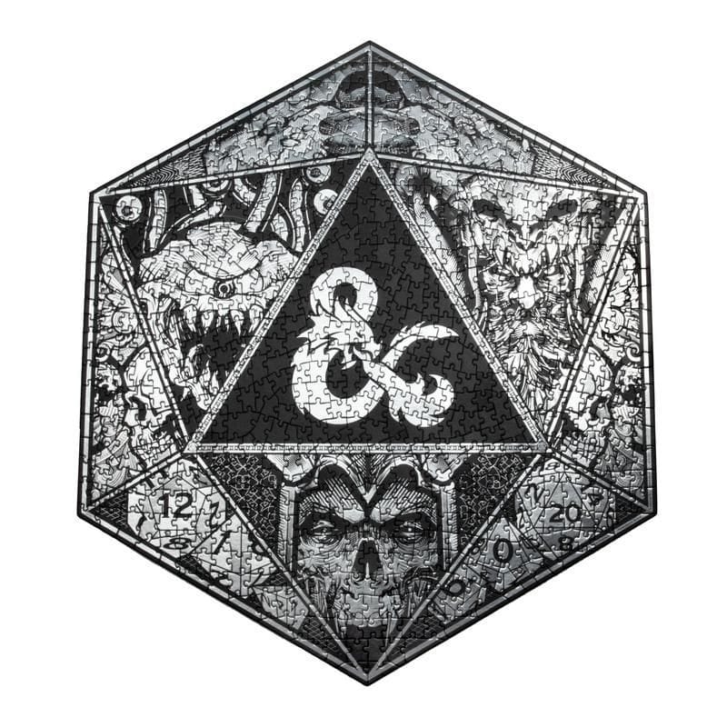 Paladone Puzzle Dungeons & Dragons: D20, 750 dílků