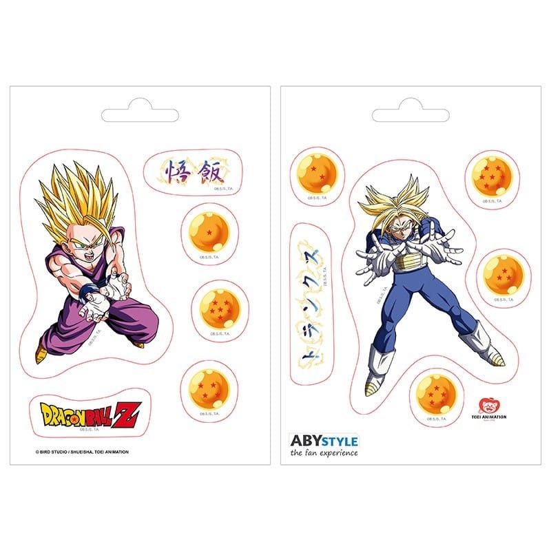 ABYstyle Samolepky Dragon Ball - Gohan & Trunks