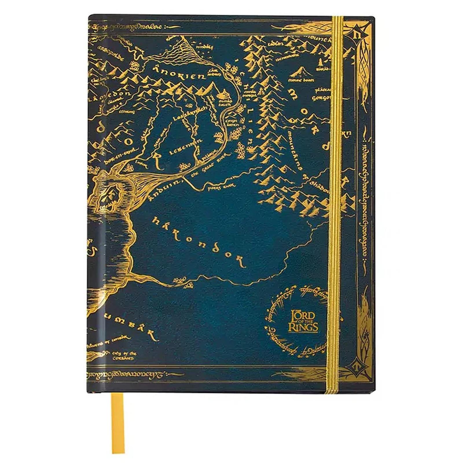 Cinereplicas Lord of the Rings Notebook Map of Middle Earth