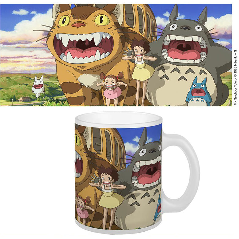 Semic Studio Ghibli Mug Nekobus & Totoro
