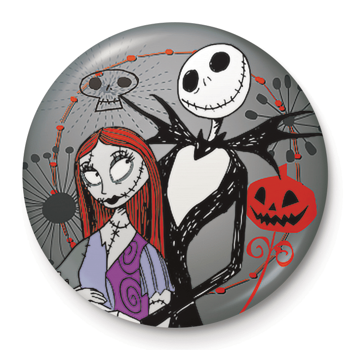 Pyramid International Placka Ukradené Vánoce - Jack a Sally