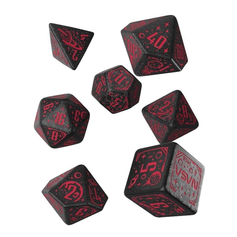 Q-workshop Sada kostek - Space Dice Set: Voyager