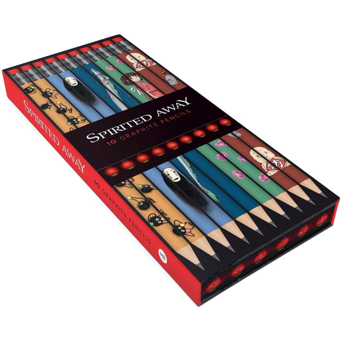 Chronicle Books Spirited Away 10-piece Pencils Set