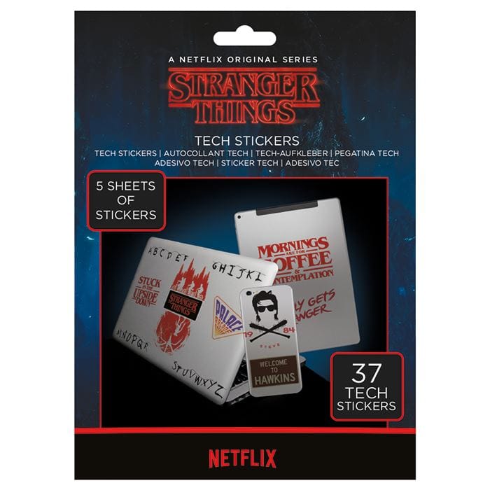 Pyramid International Sada vinylových samolepek Stranger Things (37 ks)