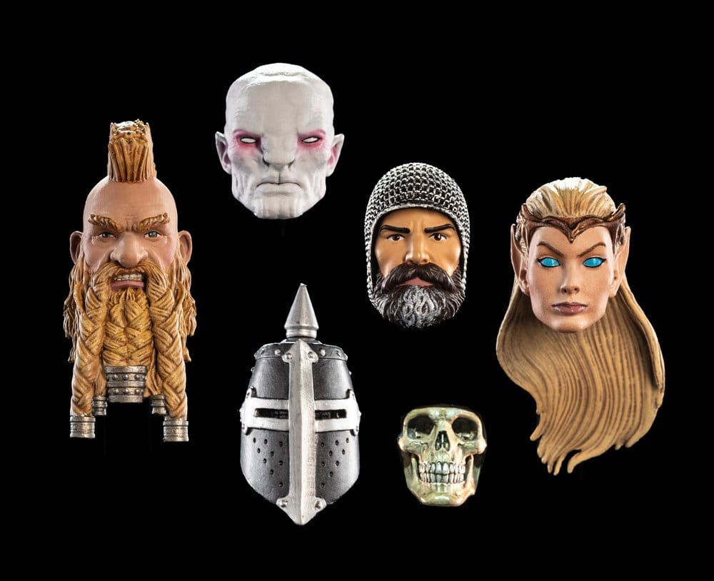 Four Horsemen Toy Design Mythic Legions Doplněk k akční figurce 5-Pack Heads
