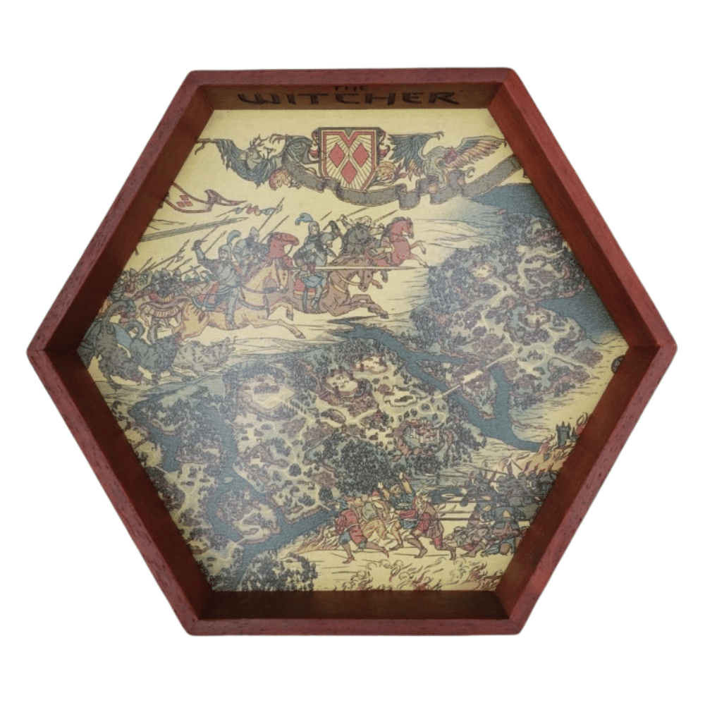 Dřevěný Dice Tray - The Witcher