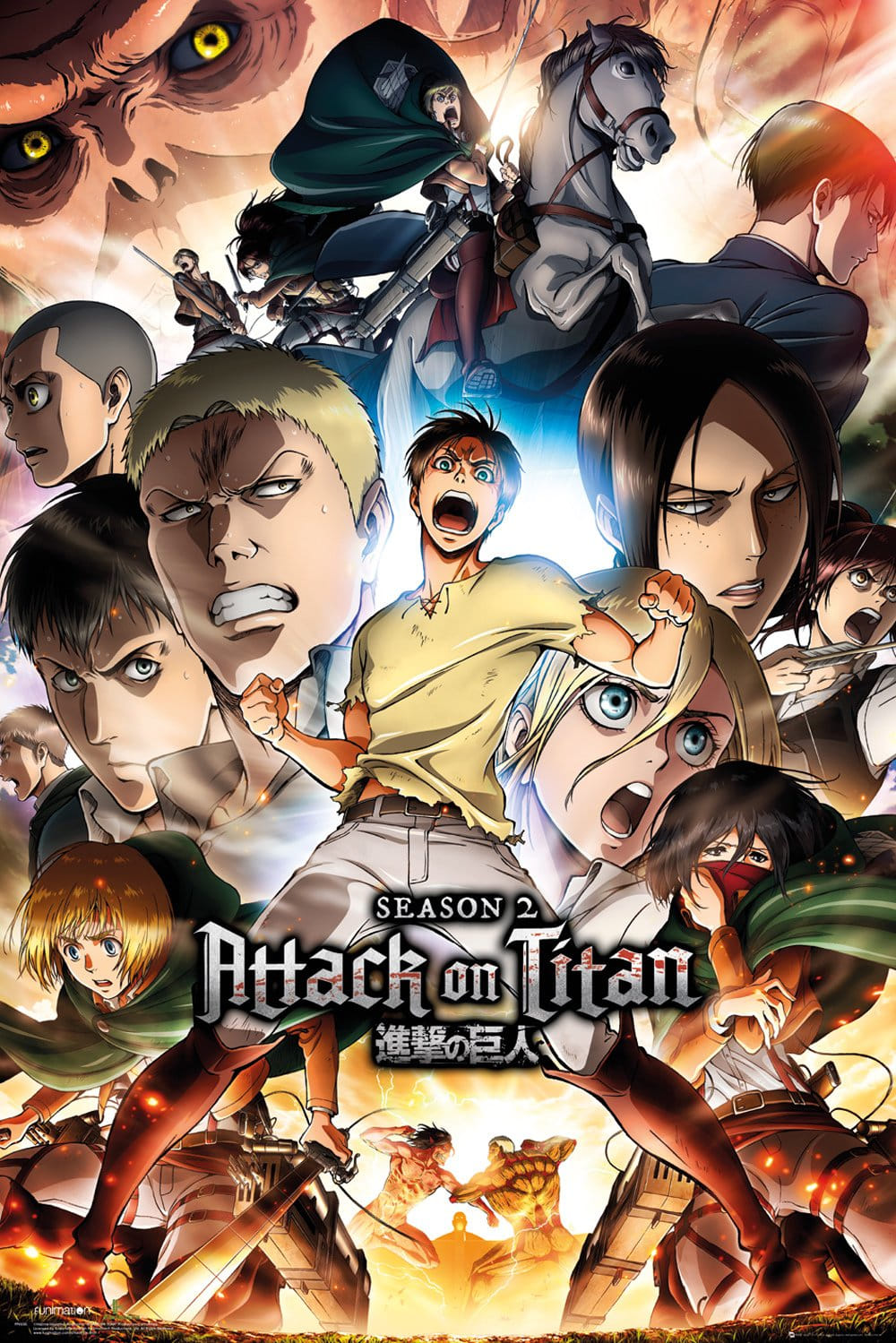 GB eye Plakát Attack on Titan - Season 2