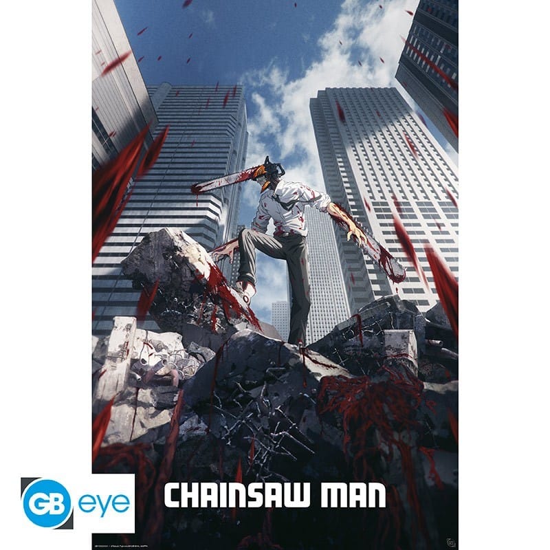 GB eye Plakát Chainsaw Man - Key Visual