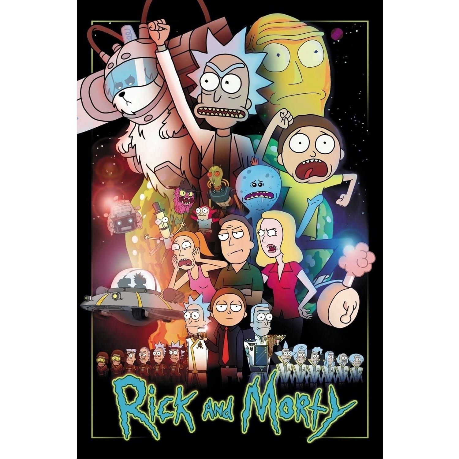 GB eye Plakát Rick and Morty - Wars