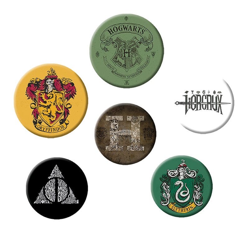 GB eye Sada placek Harry Potter (6 ks)