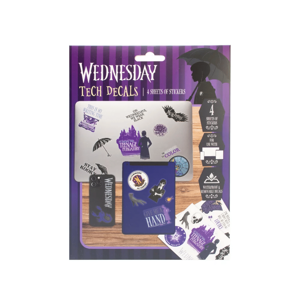 Blue Sky Studios Sada samolepek Wednesday - Tech Decals