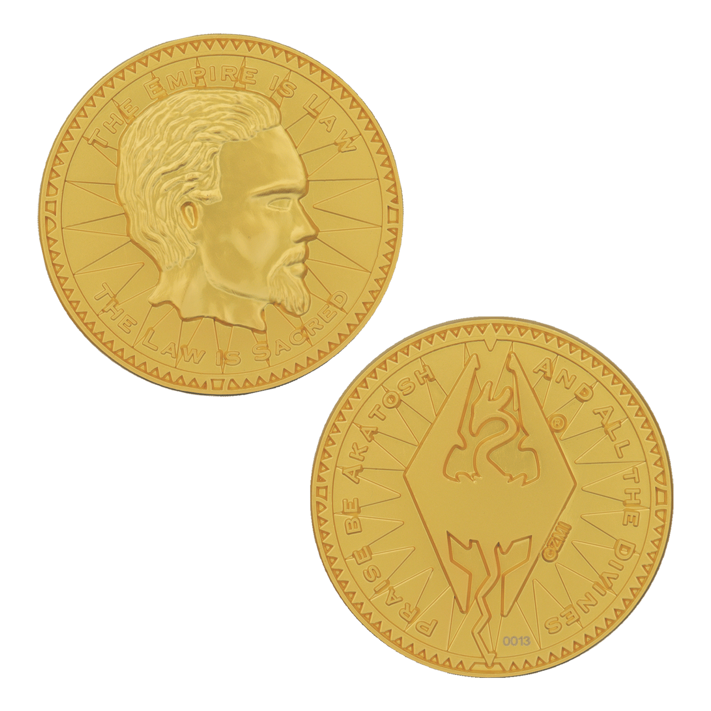 FaNaTtiK The Elder Scrolls Collectable Coin Septim Misty Gold Edition