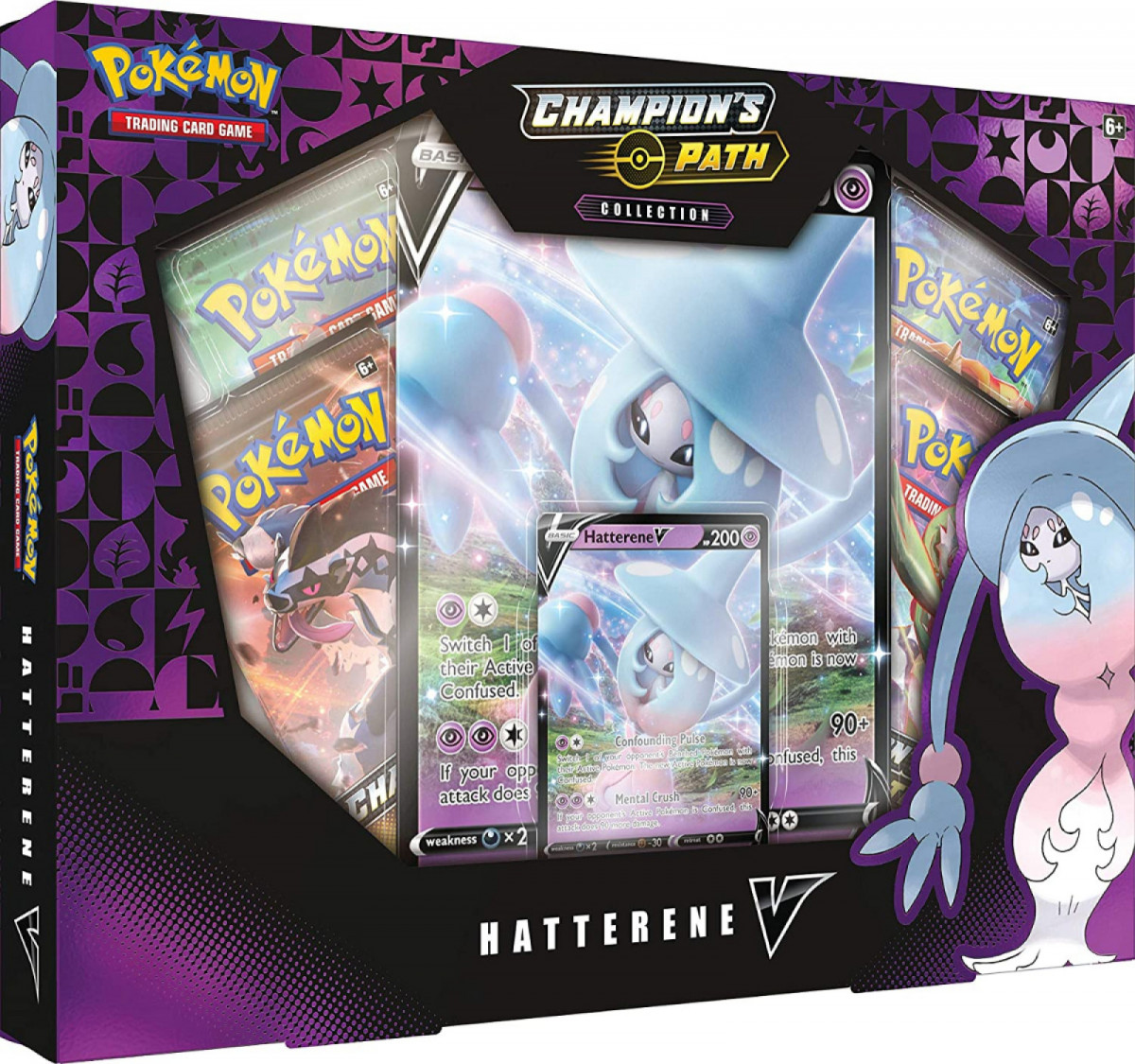 Nintendo Pokémon - Champion's Path Collection - Hatterene V