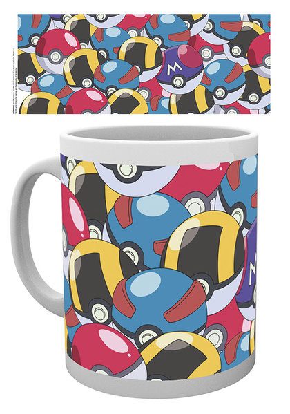 GBeye Pokémon hrnek - Pokéballs