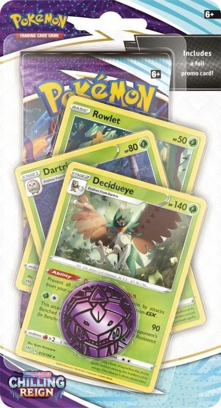 Konami Pokémon TCG - Chilling Reign Premium Checklane Blister - Blaziken