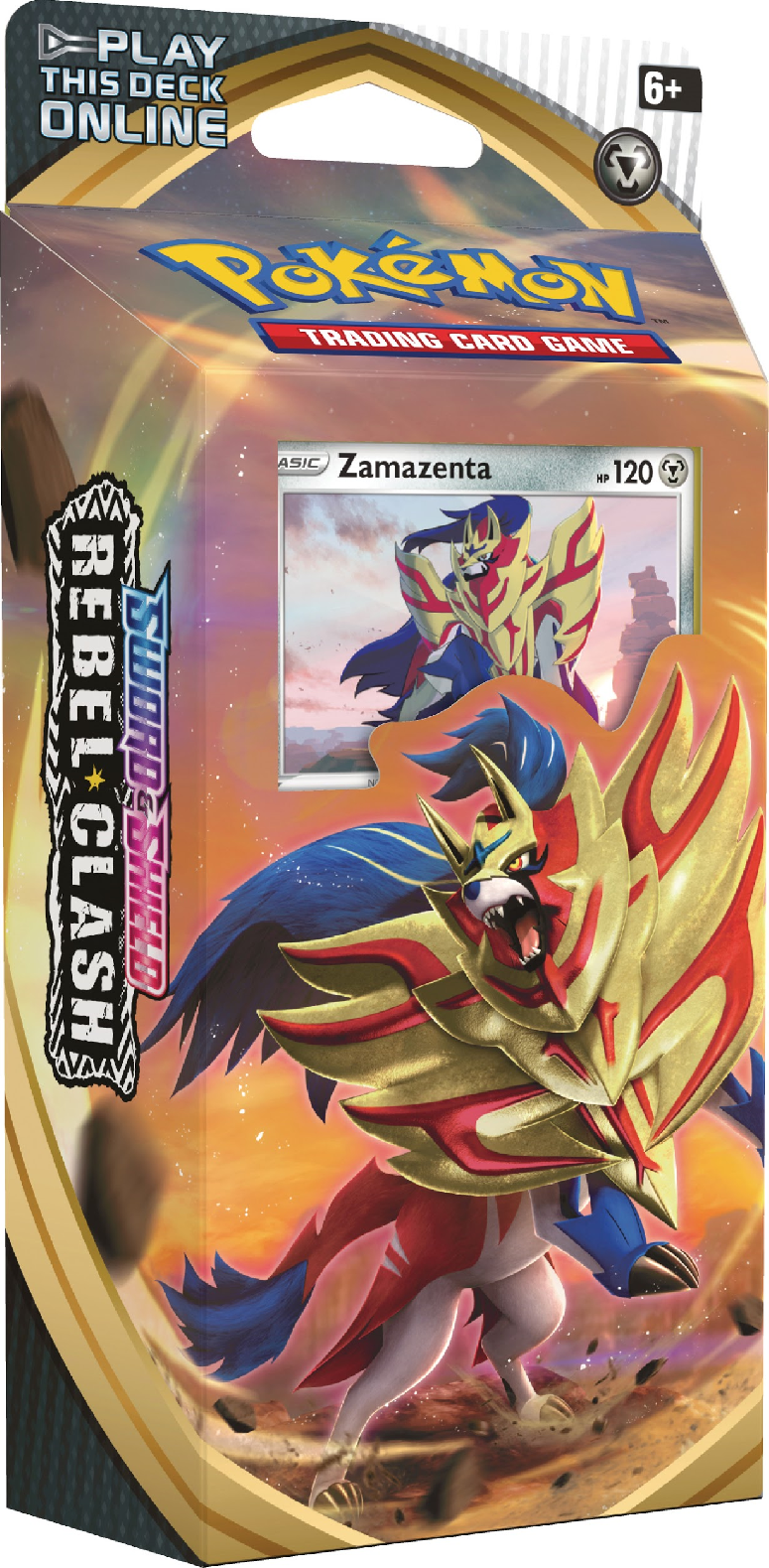Nintendo Pokémon: Sword & Shield 2 - Rebel Clash Zamazenta Theme Deck