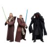 105419 star wars episode i black series action figure 3 pack qui gon jinn darth maul obi wan kenobi 15 cm