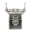 177168 one piece necklace with pendant garp s cloak fastening
