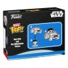 218882 1 star wars bitty pop vozidla vinylova postava na zobrazeni han solo s millenium falcon 2 5 cm