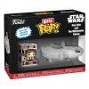 218882 2 star wars bitty pop vozidla vinylova postava na zobrazeni han solo s millenium falcon 2 5 cm