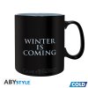 234245 hrnek game of thrones winter is here menici se