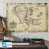 pergamenovy plakat pan prstenu mapa stredozeme 68afc50684c72