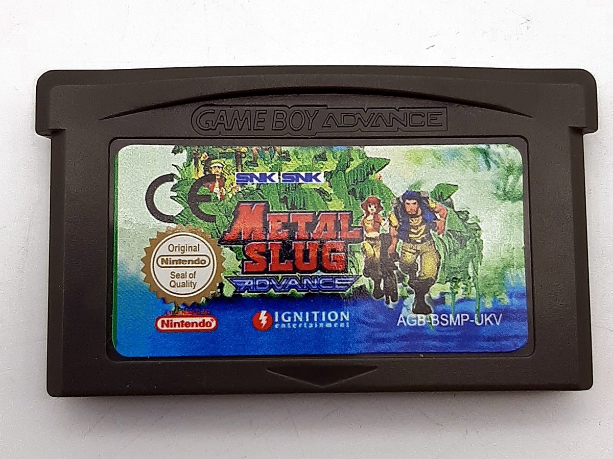 Kazeta Metal Slug Advance pro Game Boy Advance