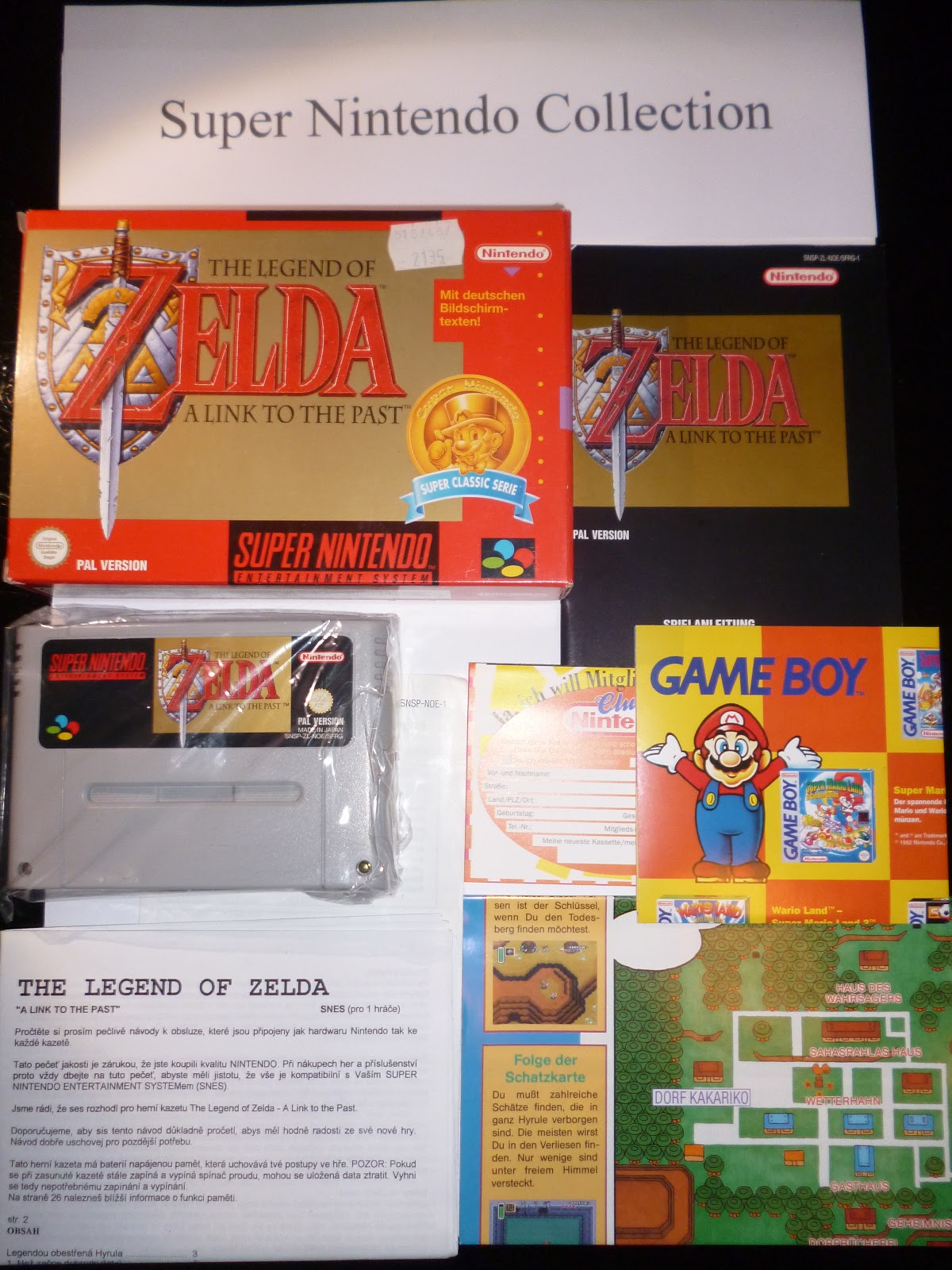 The Legend of Zelda: A Link to the Past — kompletní německá verze SNES