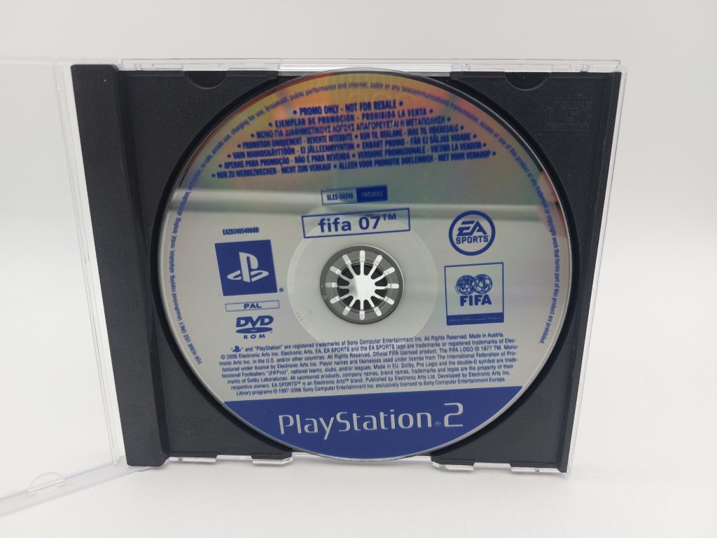 FIFA 07 - demo disc (PS2)