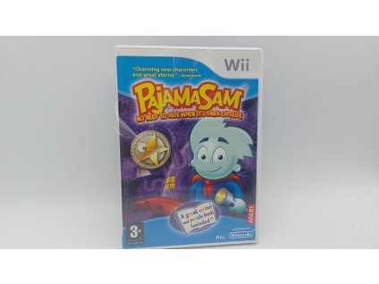 PajamaSam: No Need To Hide When It's Dark Outside - nerozbalené (Wii)