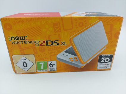 new Nintendo 2DS XL bílooranžové (3DS)