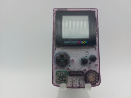 Nintendo Gameboy Color transparent fialový (GBC)