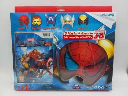Marvel Super Heroes 3D Grandmaster's Challenge - nerozbalené (Wii)