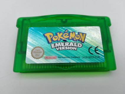 Pokémon Emerald s novou baterií (GBA)