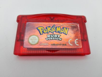 Pokémon Ruby s novou baterií (GBA)