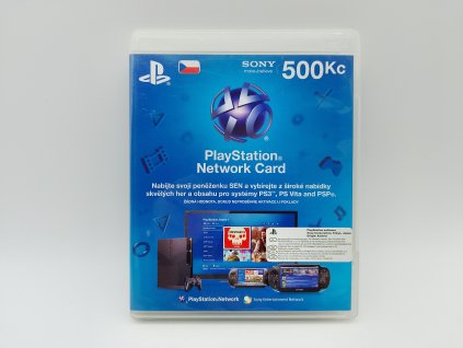Playstation Network Card 500Kc (PS3)