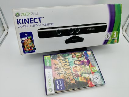 Kinect pro XBox 360 a Kinect Adventures (X360)