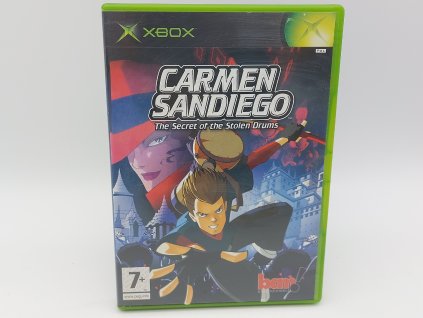 Carmen Sandiego The Secret of the Stolen Drums (XBox)