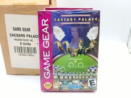 Caesar's Palace shipping box, 6 her - nerozbalený (GG)