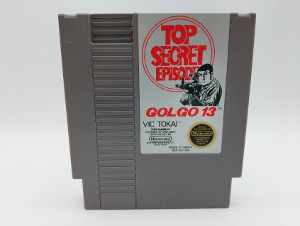 Top Secret Episode Golgo 13  - NTSC (NES)