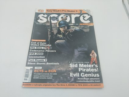 Score číslo 128 a disk (časopis)