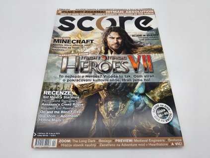 Score číslo 254 a disk (časopis)