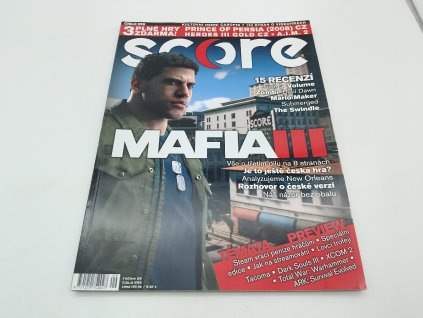 Score číslo 259 a disk (časopis)