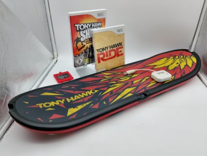 Tony Hawk Ride a Shred včetně skateboardu (Wii)