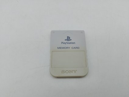Paměťová karta na Playstation 1 (PS1)