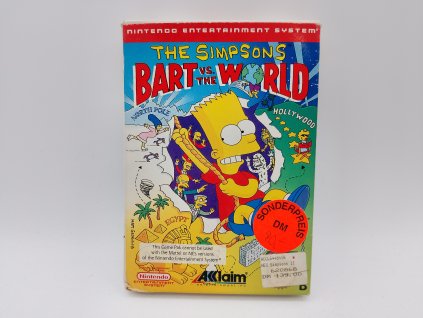 The Simpsons: Bart vs. the World - PAL B (NES)