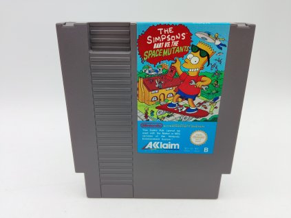 The Simpsons Bart vs. the Space Mutants - PAL B (NES)