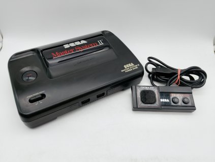 Sega Master System, model 2, s hrou Alex Kidd a AV výstupem (SMS)