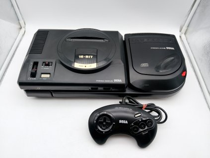 Sega Mega CD model 2 + Sega Mega Drive model 1 (SMD)